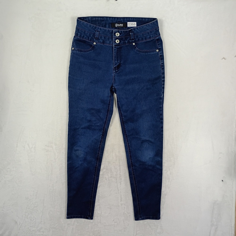 Rewash Skinny Jeans Womens 9 Blue High Waisted Stretch Denim Casual Y2K 90s Boho